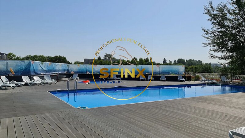 Floreasca View to lake, large terrace, parking and storage, swimming pool, pet friendly
